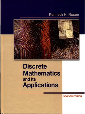 cover image of Discrete Mathematics and its Applications